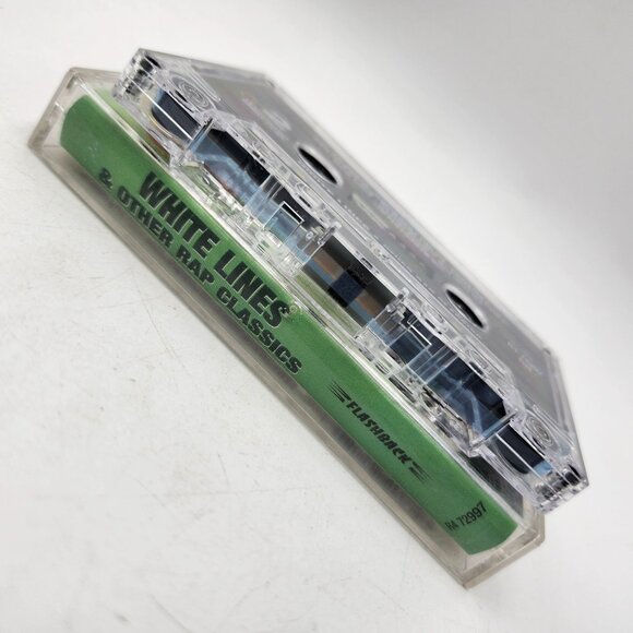 White Lines And Other Rap Classics Cassette 1998 Flashback Records R472997 - Picture 3 of 3